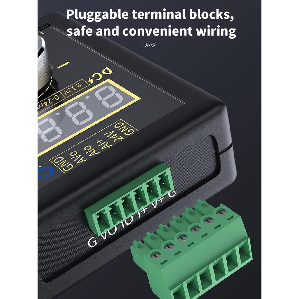 Генератор сигналов напряжения тока 0–10 В, 0–22 мА, регулируемый аналоговый симулятор напряжения тока 3 мощности