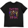 Мужские футболки Twisted Sister Heavy Metal Best of The Atlantic Years Черные Черный