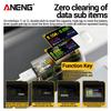 Цифровой вольтметр-амперметр ANENG P01 USB-тестер 4В-30В Емкость Энергия Температура Детектор быстрой мощности