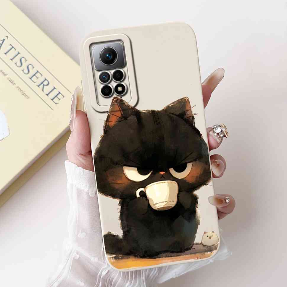 Чехол для Xiaomi Redmi Note 12 Pro 4G, цветной painted чехол, мягкий тонкий чехол для телефона, задняя крышка для Redmi Note12 Pro 12Pro 4G, Capa