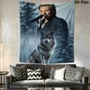 Magic Moments Night Entertainment Wonder Tapestry Wallmounted Background Cloth Atmospheric Background Cloth Home Decor Work Of Art