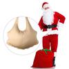 Santa Claus Fake Belly Stuffed Cosplay Tummy Santa Belly Costume for Christmas Halloween Cosplay Dress Up Accessories