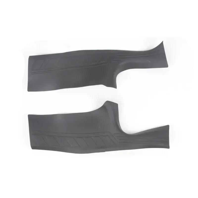 Накладка на порог двери для Tesla Model Y, накладка на порог багажника, накладка на педаль приветствия, наклейка из АБС-пластика, боковые крылья, ТПЭ коврики, автомобильные аксессуары