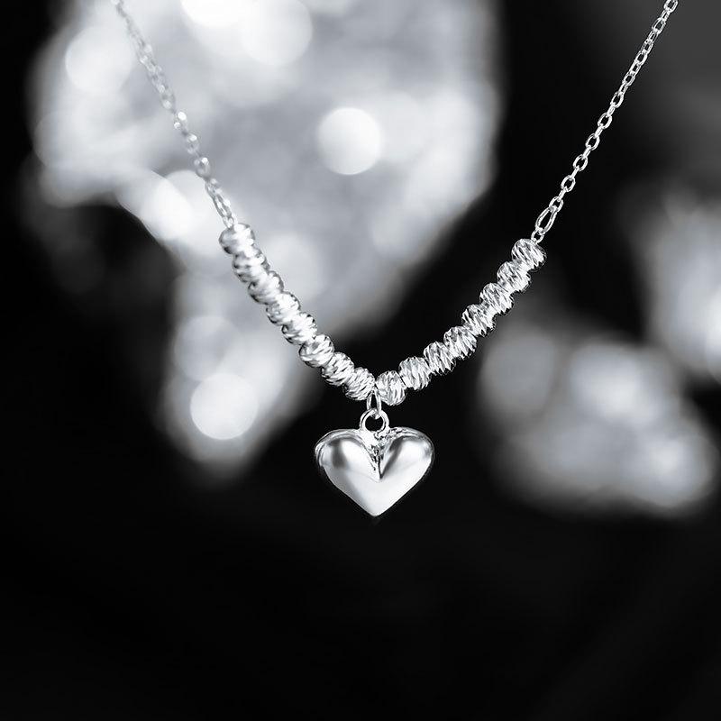 Легкая роскошь изысканные переводные бусины любовь кулон ожерелье женские ключицы цепочка бусины ниша трендовые аксессуары