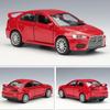 1/36 Scale Welly Mitsubishi Lancer Evolution X Alloy Car Model Diecasts Metal Toy Vehicles Car Model High Simulation Collection Childrens Gifts