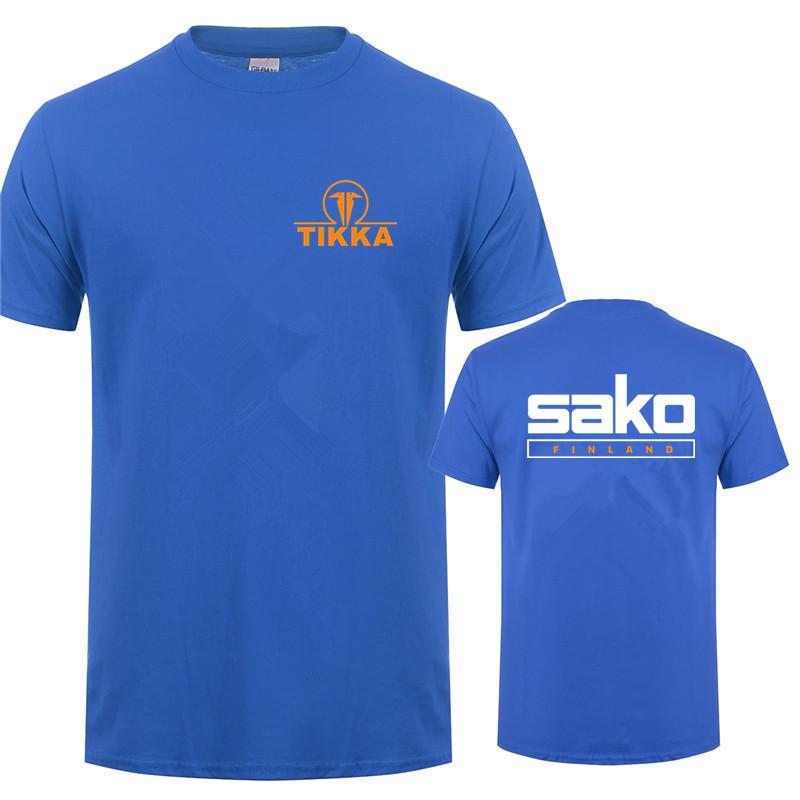 Tikka By Sako Finland Firearms T Shirts Tees Casual Short Sleeve Cotton Unisex Tshirt Lh252