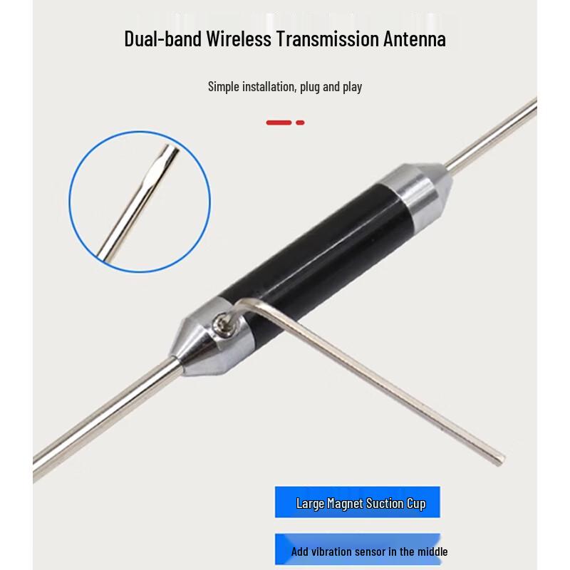 Fengyingzi 433MHz High-Gain Omnidirectional Suction Cup Antenna
