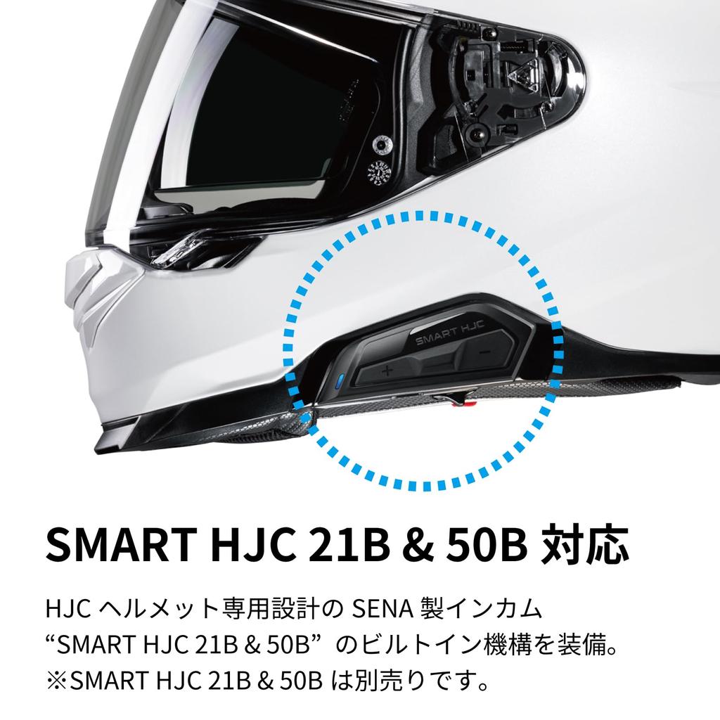 HJC HELMETS Мотоциклетный шлем с полной защитой от солнца, совместимый со шлемом SMART HJC i71 HJH247 PEARL WHITE, со встроенным козырьком, вентиляцией, съемным, встроенным
