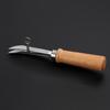 Кожаная канавка для кромок Регулируемая деревянная ручка Легко держать Эргономичная многофункциональная одежда своими руками Кожаная кромка для шитья канавок Фабрика инструментов для вырубки