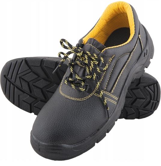 Leather work shoes BRYES-P-SB BY size 47