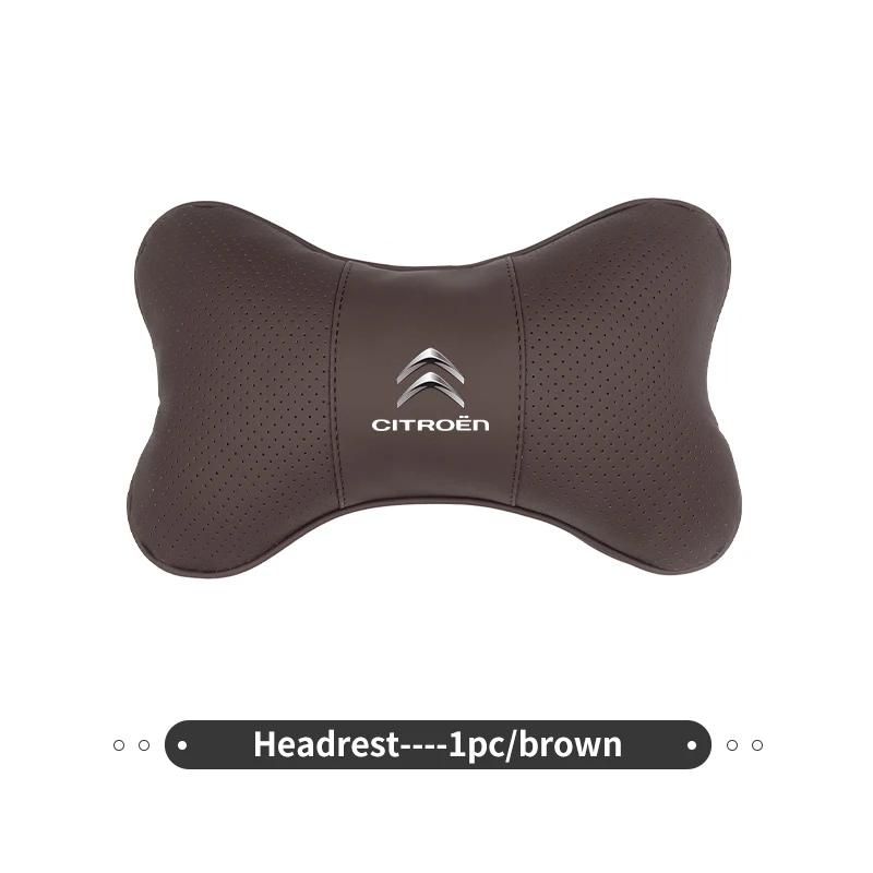 POOR1 Car Seat Back Head Neck Pillow Cushion Headrest Lumbar Support For Citroen Grand Berlingo Jumper Celysee Xsara Picasso Aircross