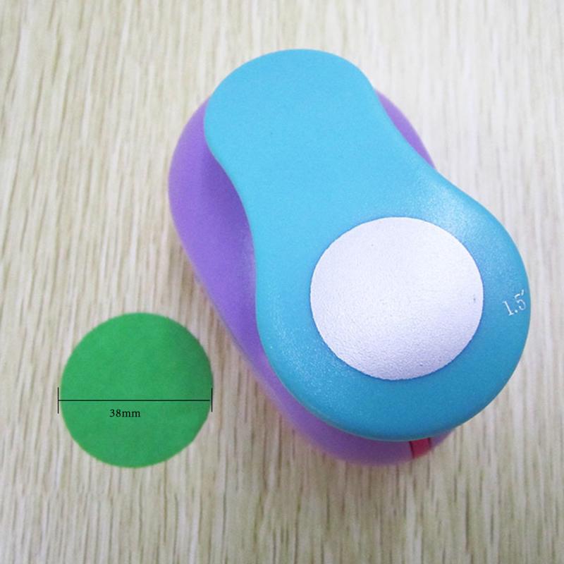 Дырокол для тиснения случайных цветов, машинка для скрапбукинга, дырокол для резки бумаги, резак для скругления отверстий 8/16/25/38/50 мм