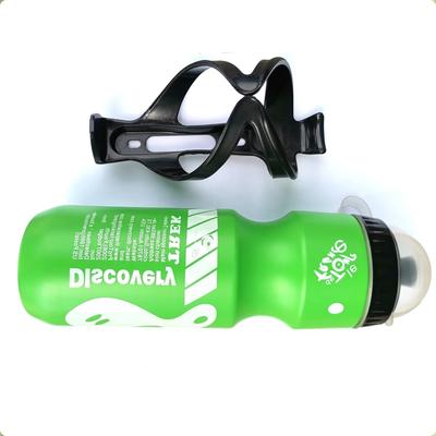 Бутылка для воды для горного велосипеда с держателем для бутылки с водой для занятий спортом на открытом воздухе, для кемпинга, переносная бутылка для воды
