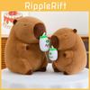 Calcium Milk Ad Capybara Plush Toy Pillow With Two In One Design For Use Office