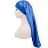 Men's And Women's Satin Elastic Hat Velvet Long Tail Pirate Hat Hip Hop Oversize Bandana Hat