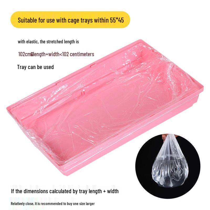 Абсорбирующая подстилка для клетки попугая - Подгузник для утилизации для сбора отходов птиц и кроликов