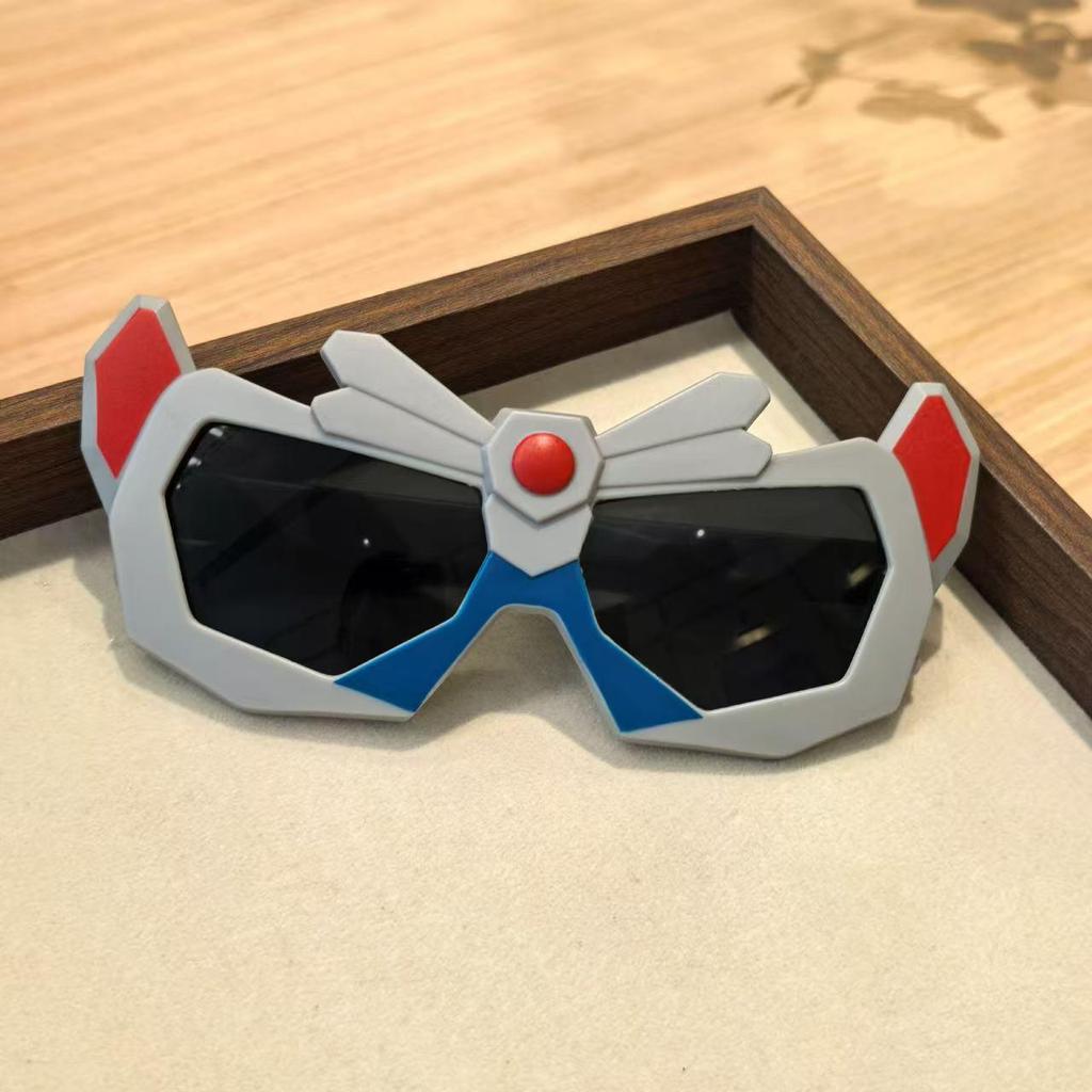 Personalized Robot-Shaped Boys' Silicone Sunglasses with Polarized UV Protection