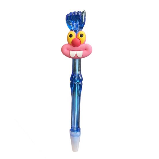 Cute Ballpoint Pens Kids Cartoon Gel Pen With Top Hand