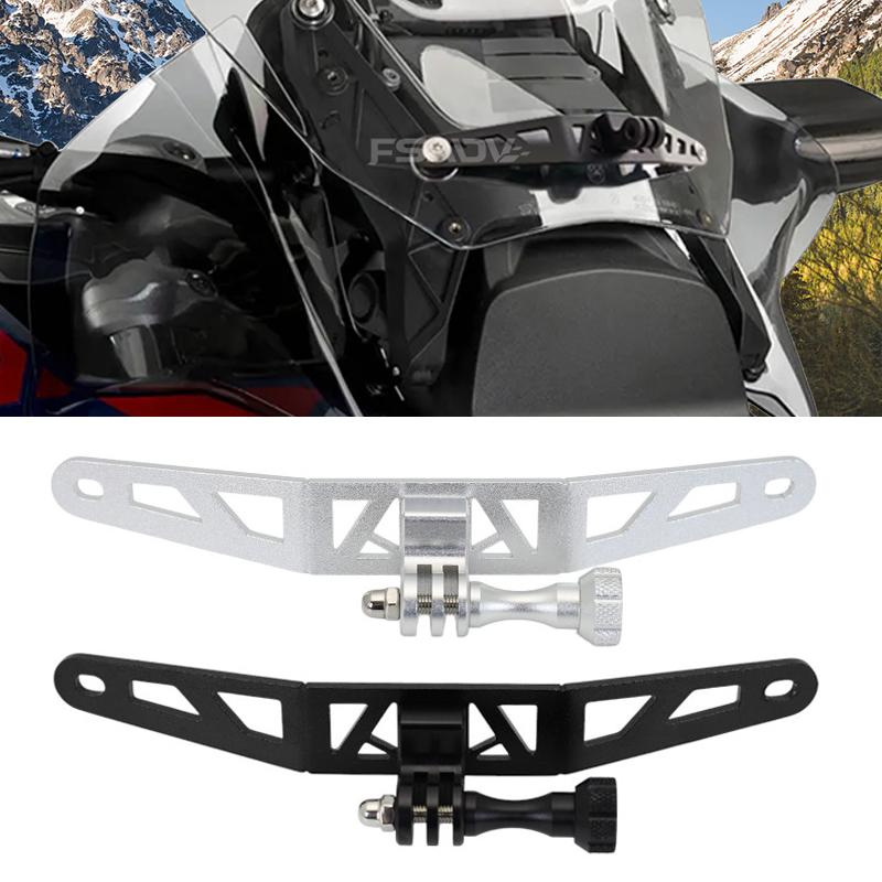 For BMW R1300GS Stable Safe Camera Bracket R 1300 GS GS1300 R 1300GS r1300gs 2023 2024 Motorcycle Windscreen Recorder holder