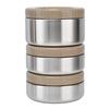 304 Stainless Steel Thermal Lunch Box 2000ml Portable Lunch Set  For Travel