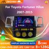 2Din Android10.0 автомобильный радиоплеер для Toyota Fortuner Hilux MT 2007 2008 2012 2014 2015 Мультимедиа Видео GPS навигация