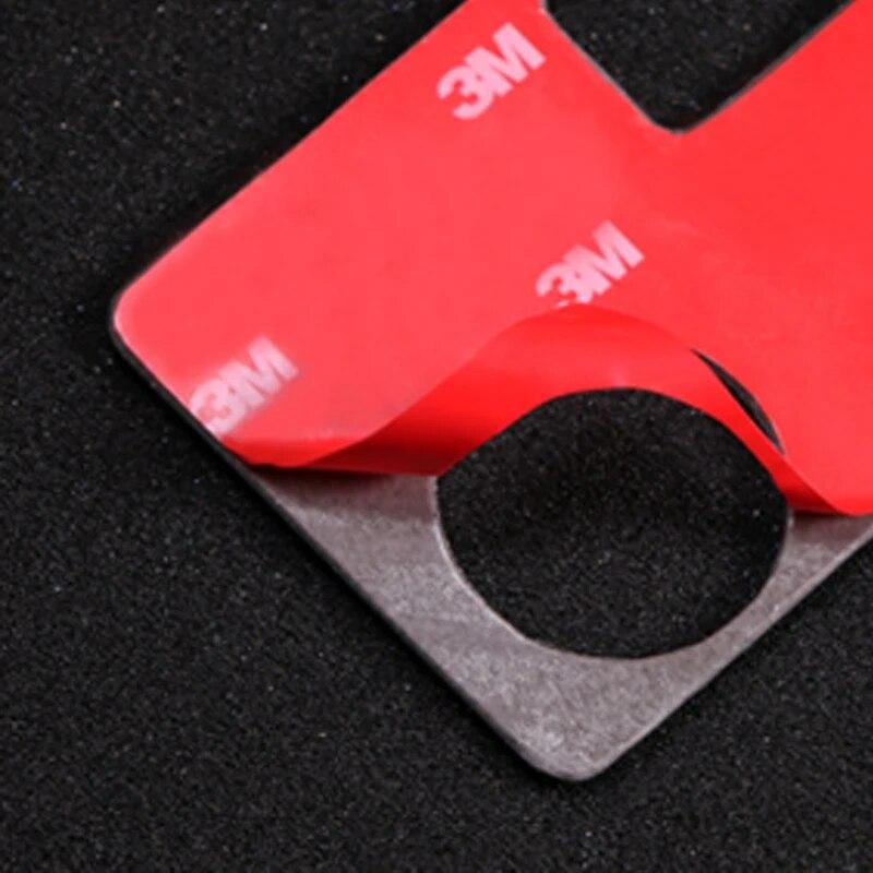 Углеродное волокно автомобиля сзади кондиционер вентиляционное отверстие панель крышка наклейки аксессуары для BMW E60 5 серии 520 523 530Li 2005-2010