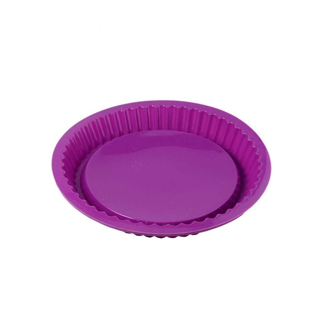 10 Inch Pizza Round Silicone Mold Lace Edge Baking Pans Handmade Cookie Loaf Tray Thin Cake Mould Kitchen Gadgets Tools