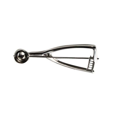 Thickened 304 Stainless Steel Ice Cream Scoop with Trigger Melon Scoop Cookie Scoop (3cm Diameter)