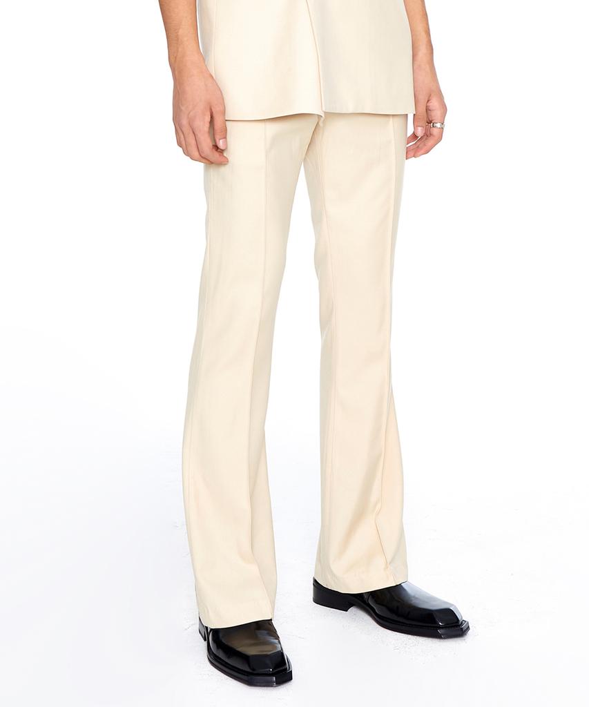 EPONYM Classic Flare Suit Pants_Ivory
