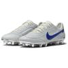 Nike Tiempo Legend 9 Elite FG Made in Italy белые мужские кроссовки Game Royal серебристо-металлик DQ7792-140