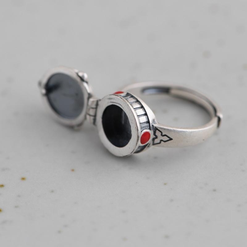 Ретро Уникальное Модное Кольцо Серебряного Цвета Дизайн Резьба Розовые Узоры Свадьба Юбилей Помолвка Женские Украшения