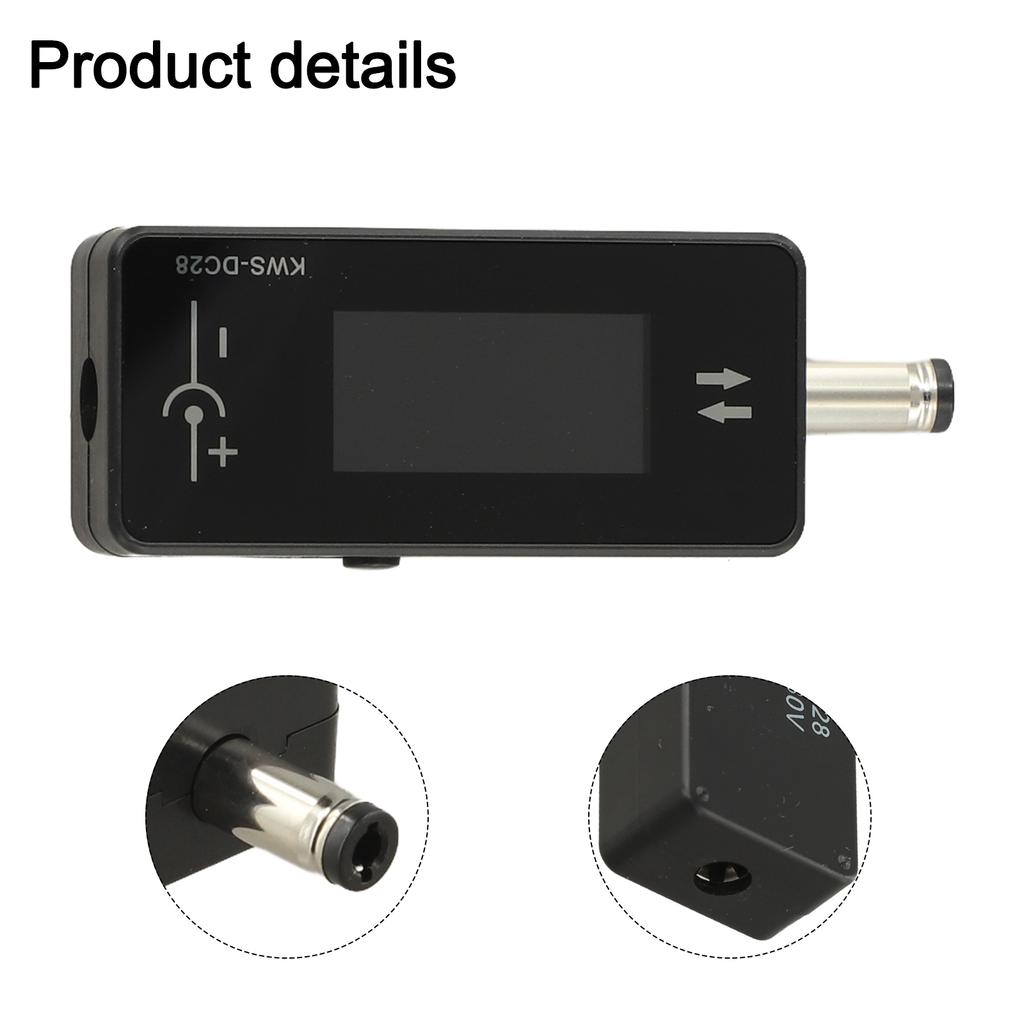 KWS DC28 Charging Tester Current Voltage Power Meter For Computer Monitor Router Power Tool Detection Ammeter
