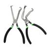 Electrical Connector Pliers Set Includes Straight & 60° Bent Tool Disconnection Plier for Easy Plugs Removal In Tight Space