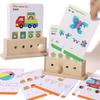 Montessori English Logic Key Puzzle Game Early Educational Key Thinking Puzzle Toy  Birthday Gifts