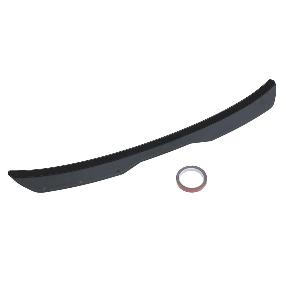 Universal Rear Roof Lip Spoiler Wing ABS Decorate Strips Fit Hatchback Car Gloss & Matte Black