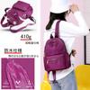 Zhongningyifeng ZNYF Backpack for Small Mini Cute Nylon Bag for Design Wide Women, Backpack, Girls, Waterproof, Lightweight, Popular, 3-Way (Black