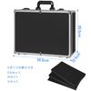 TORIBIO Алюминиевый кейс для инструментов с блоком Защитный инструмент DIY Атташе с алюминиевым Прецизионный инструмент Специальное хранилище x x см Подушка, Кейс, Кейс,
