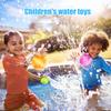 Refillable Water Balloons Quick Fill Soft Silicone Water Play Toy Summer Beach Pool Party Game for Kids Adults