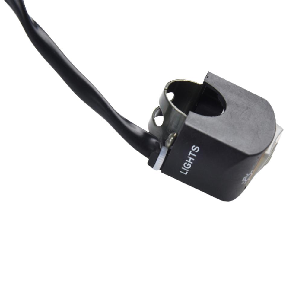 Переключатель фар ABS Серый переключатель на руле мотоцикла