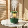 Heavy Fog Air Humidifier for Large Room - Double Nozzle 280ml/h Output with Intelligent Humidity Display