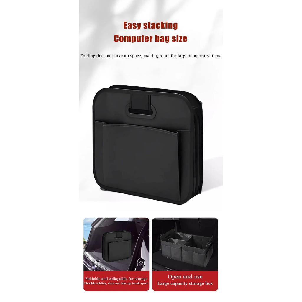 Car organizer trunk storage box Oxford cloth material storage box large capacity foldable Collapsible Cargo Storage Tools