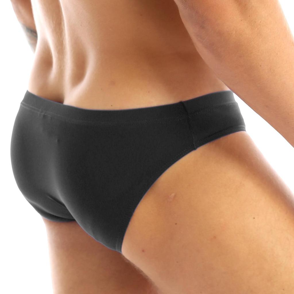 Мужское бесшовное спортивное нижнее белье, мягкие удобные трусы