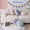 Скандинавская подушка-печенье макарон пастельных цветов на День святого Валентина для украшения дома, дивана и кровати