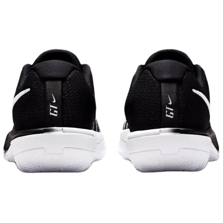 Nike Эйр Зум GT. Кроссовки для баскетбола Cut Academy 2, износостойкий поддерживающий захват, унисекс, черные с белым, HV9775-001
