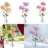 Ручная работа Бумажный цветок Высота 1,7 м Реалистичный со стеблем Большой искусственный цветок для арки Свадьба Детская комната Стена Церемония Вечеринка