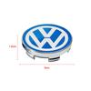 VEMZG1 4CS 56mm 60mm Car Wheel Center Cap Hub Covers Badge 3D Sticker for VW Polo Golf-4 5 6 7 MK5 CC Tiguan Passat MK6 MK7