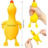 Сквиш-утка - Мялка-антистресс, Сенсорная игрушка-фиджет для снятия тревоги, Мягкая сжимаемая игрушка для взрослых и детей, Подарки на вечеринку