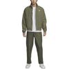 Nike Club Futura Fashion Удобная Мягкая Универсальная Куртка с Длинным Рукавом Мужская Куртка Оливково-Зеленый Белый FZ0657222
