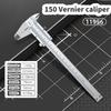 Штангенциркуль из нержавеющей стали 150/200/300 мм Штангенциркуль Измерительный инструмент Ручной микрометр для измерения глубины и диаметра