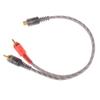 Автомобильный аудио 1Rca Female To 2Rca Male Y Splitter Cable Converter Cord Adapter Cable